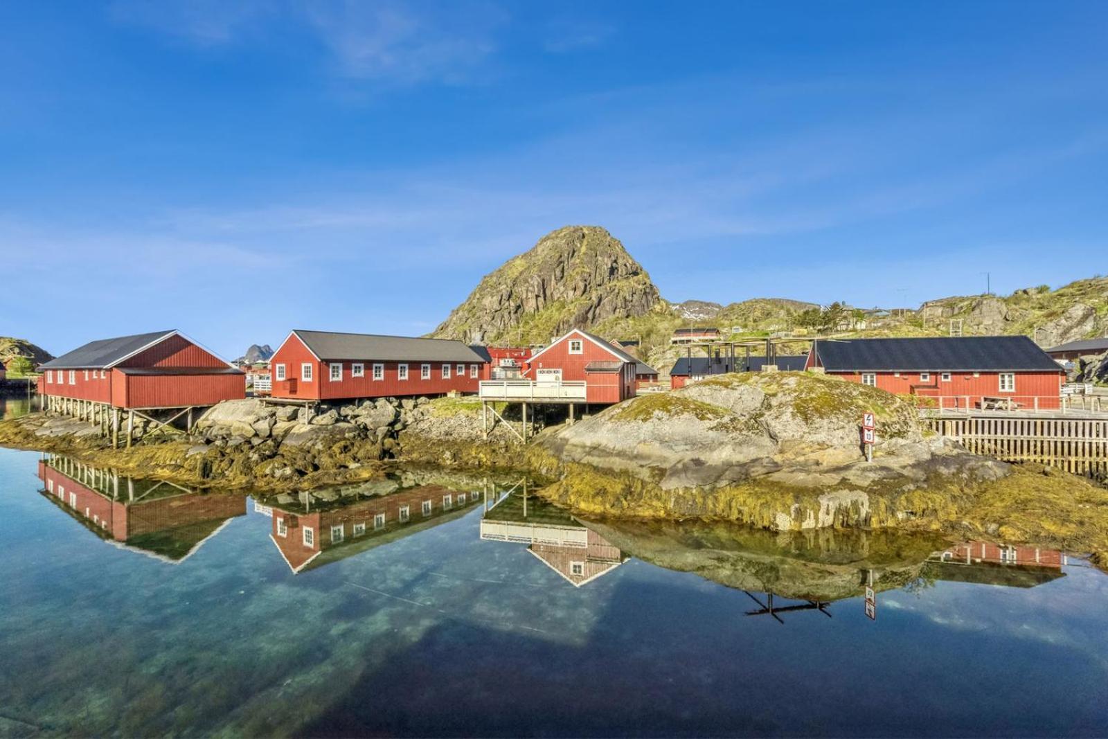 Waterfront Twin Cabin Stamsund Exterior photo